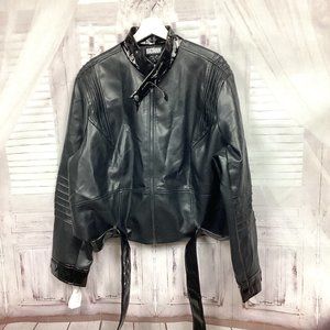 DC Comics The Batman Catwoman Faux Leather Jacket Hot Topic Her Universe 3X